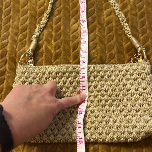 The SAK Purse Women’s Christy Ginger Gold Braided Clutch/shoulder bag - Picture 10 of 10